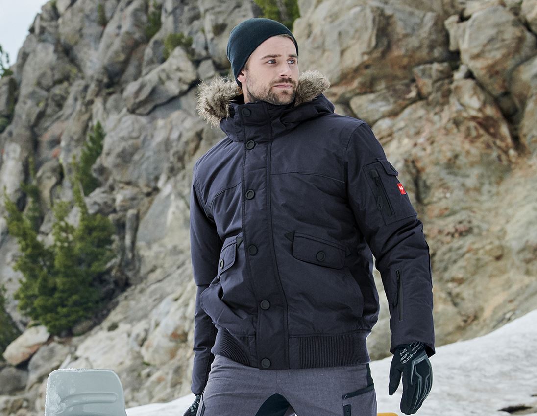 Vestes de travail: Blouson d'hiver e.s.vision, hommes + pacifique