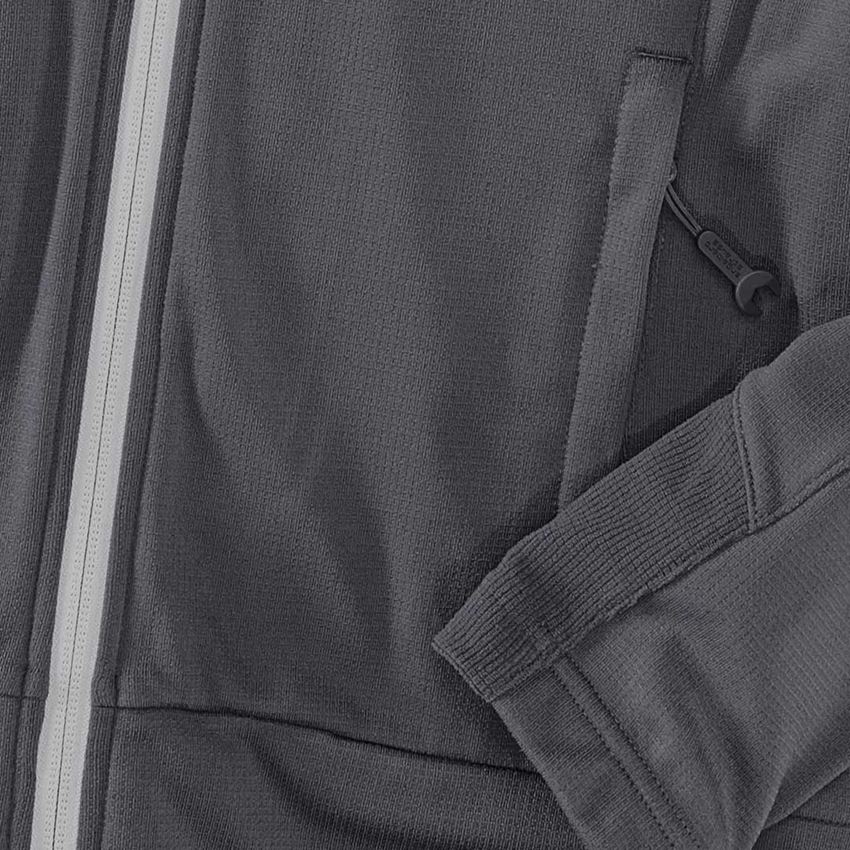 Vestes de travail: FIBERTWIN® Veste clima-pro e.s.motion 2020, femmes + anthracite/platine 2