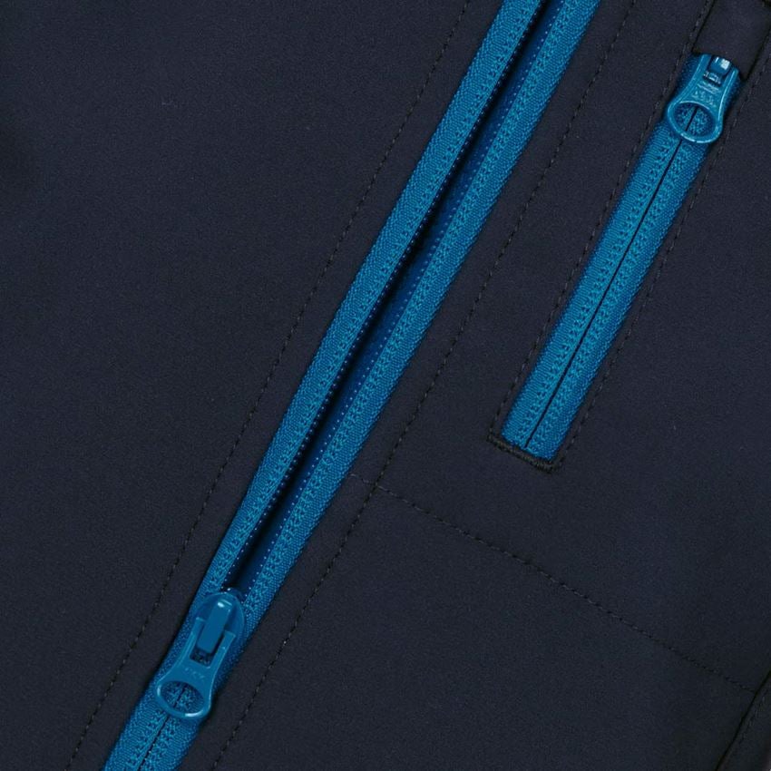 Jacken: Softshelljacke e.s.motion 2020, Kinder + dunkelblau/atoll 2