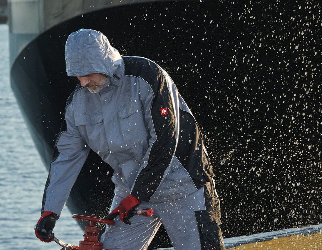 Jacken: Funktionsjacke e.s.prestige + grau/schwarz 1