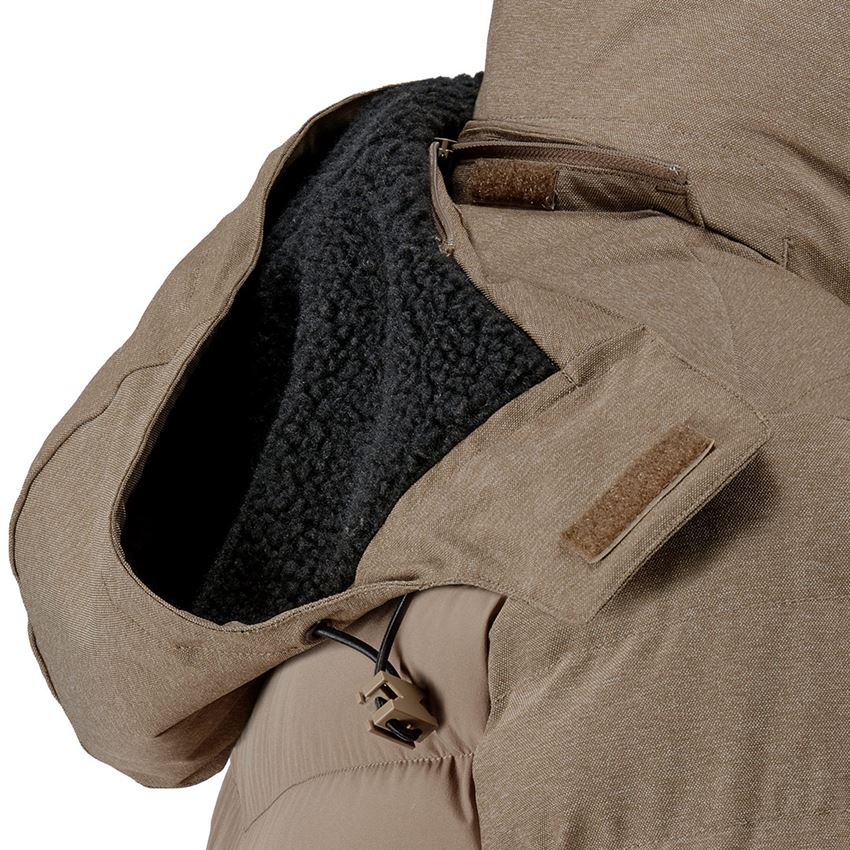 Vestes de travail: Veste d'hiver e.s.motion ten + brun cendré 2