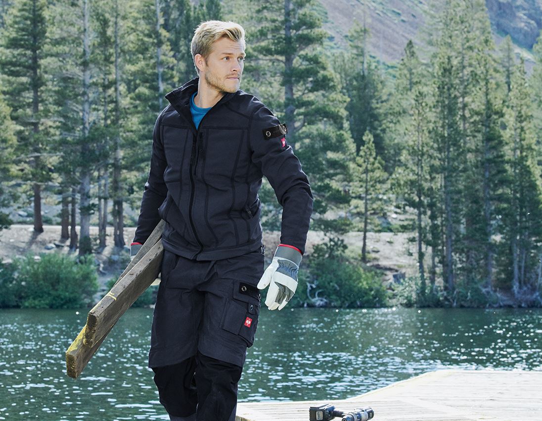 Jacken: Softshelljacke e.s.roughtough + nachtblau 1