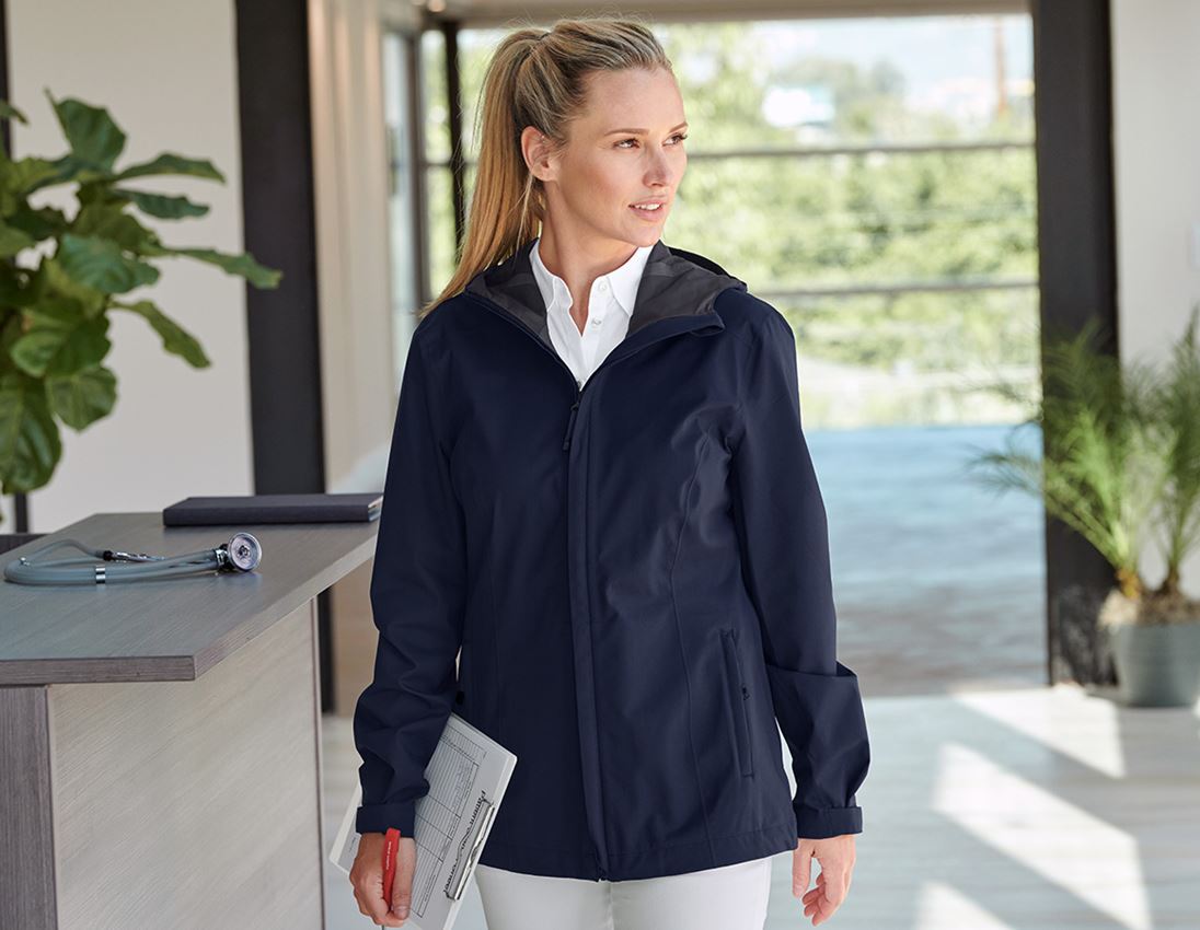 Vestes de travail: e.s. Veste de fonction CI, femmes + bleu foncé