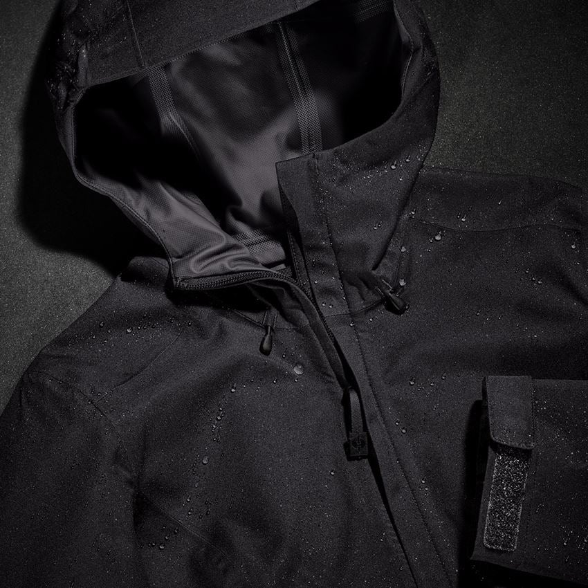 Vestes de travail: e.s. Veste de fonction CI, femmes + noir 2