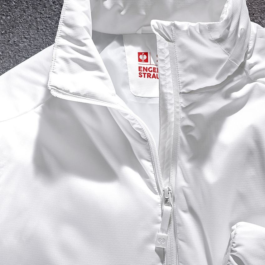Vestes de travail: e.s. Veste Padded CI + blanc 2