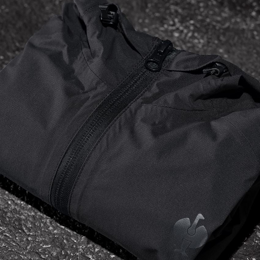 Vestes de travail: Coupe-vent light-pack e.s.trail, femmes + noir 2