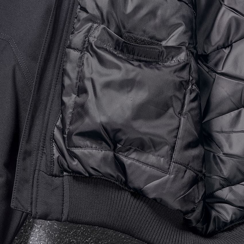 Jacken: Pilotenjacke e.s.iconic + schwarz 2