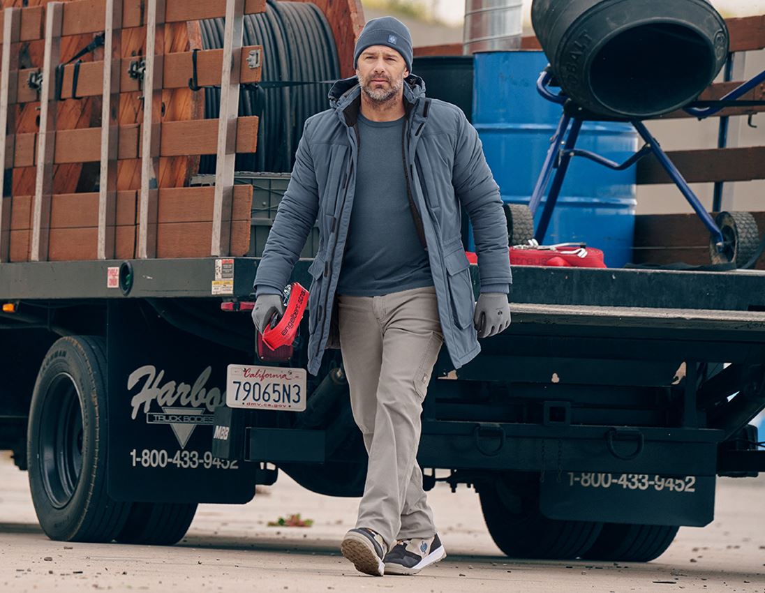 Jacken: Parka e.s.iconic + oxidblau 2