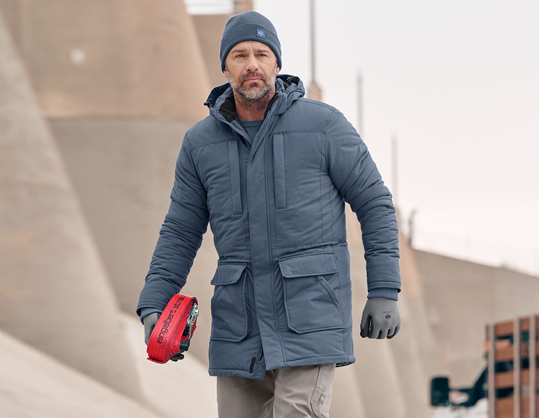 Jacken: Parka e.s.iconic + oxidblau