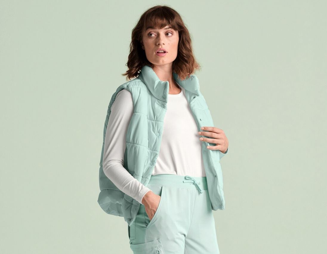 Bekleidung: Weste e.s.avida, Damen + softgrün 1