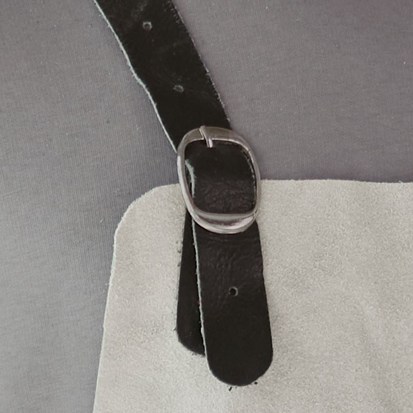 Tabliers: Tablier en cuir avec bretelles en cuir + nature 2