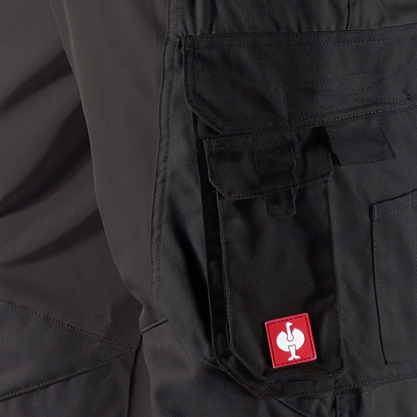 Pantalons de travail: Pantalon cargo e.s. comfort + noir 2