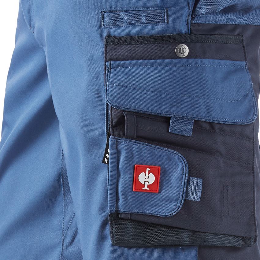 Hosen: Short e.s.motion + kobalt/pazifik 2