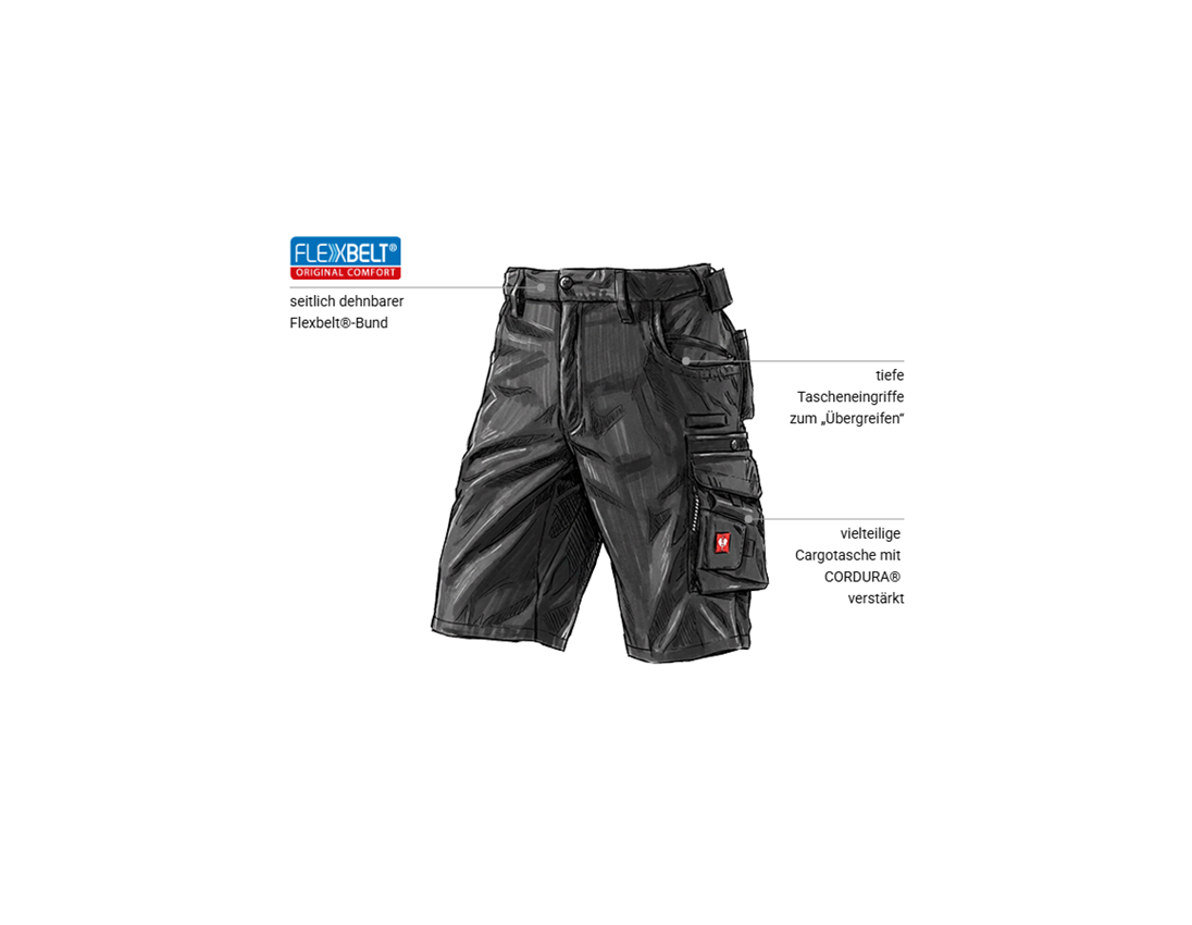 Forstwirte | Landwirte: Short e.s.motion + schwarz 1