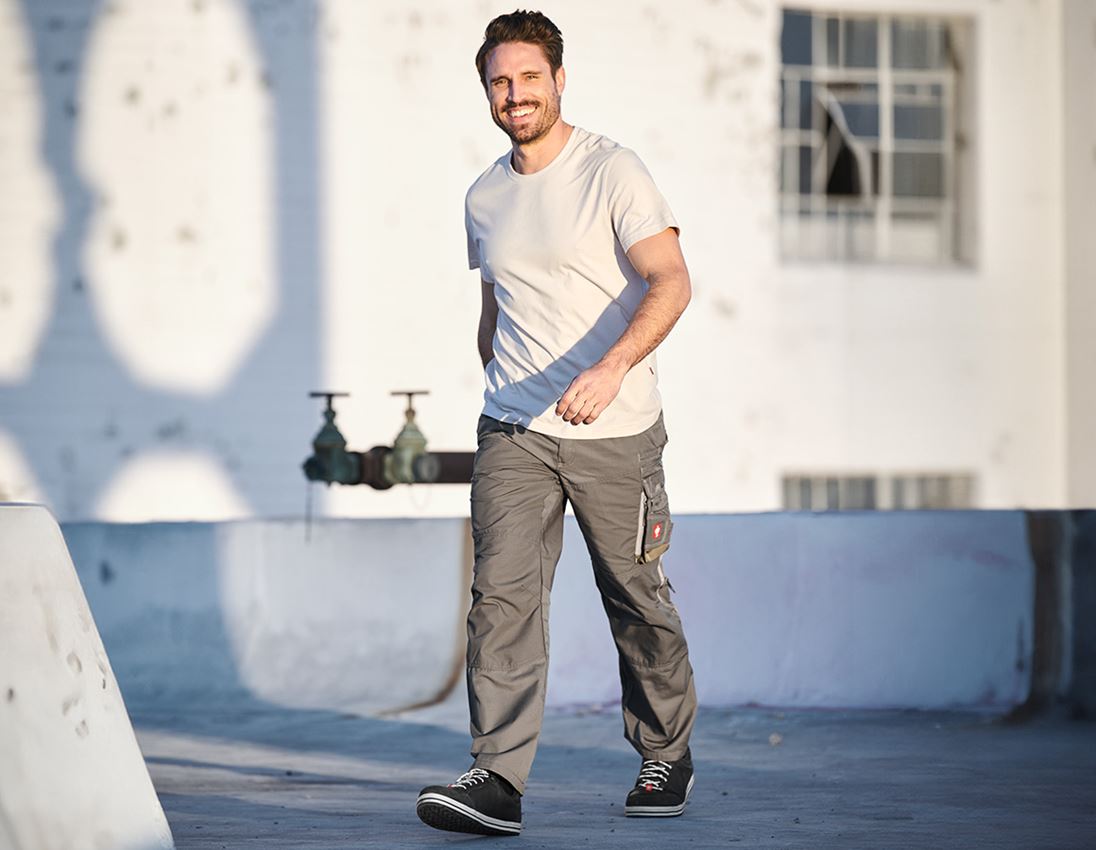 Thèmes: Pantalon à taille élastique e.s.motion d’été + pierre/kaki/sable 2
