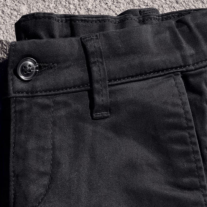 Pantalons: e.s. Chino, enfants + noir 2