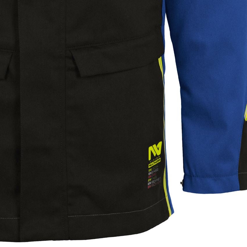 Vestes de travail: Veste de travail e.s.vision multinorm* + bleu royal/noir 2