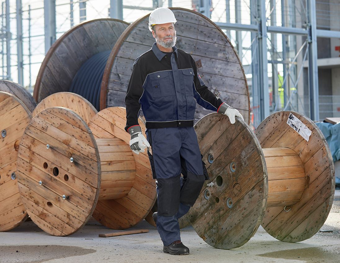 Vestes de travail: Veste de travail e.s.image + bleu foncé/noir 3