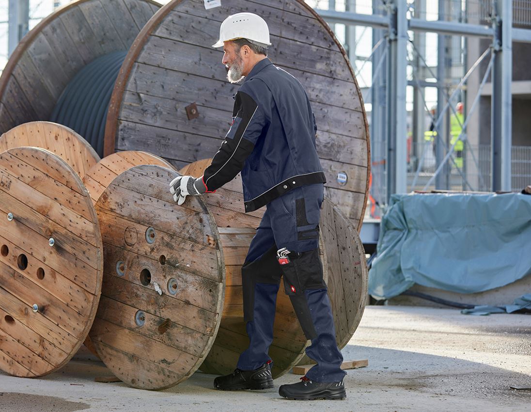 Vestes de travail: Veste de travail e.s.image + bleu foncé/noir 4