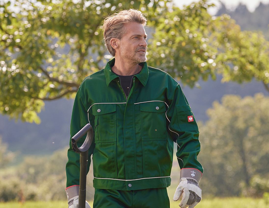 Vestes de travail: Veste de travail e.s.classic + vert
