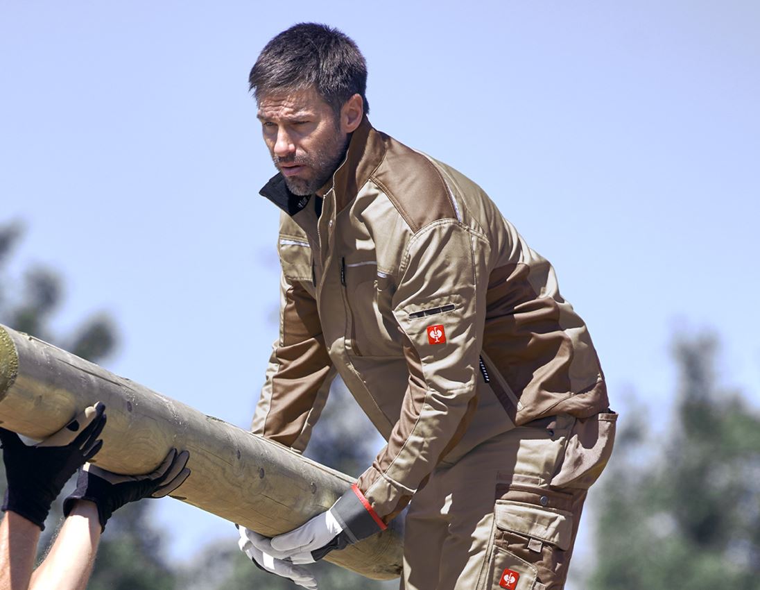 Vestes de travail: Veste de travail e.s.motion + glaise/tourbe 1