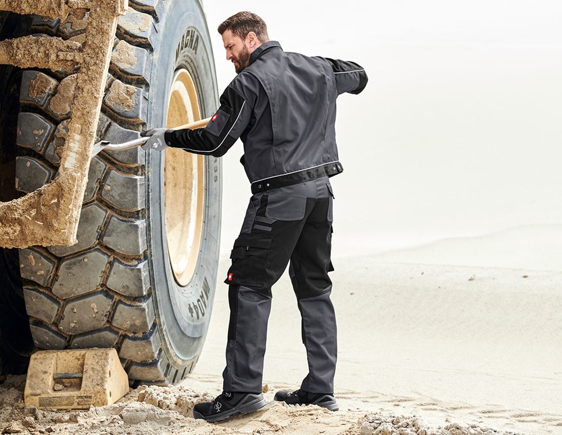 Hosen: Bundhose e.s.image + grau/schwarz 7