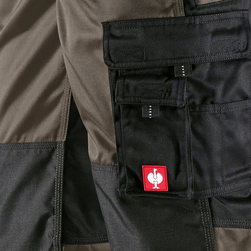 Thèmes: Pantalon à taille élastique e.s.image + olive/noir 2