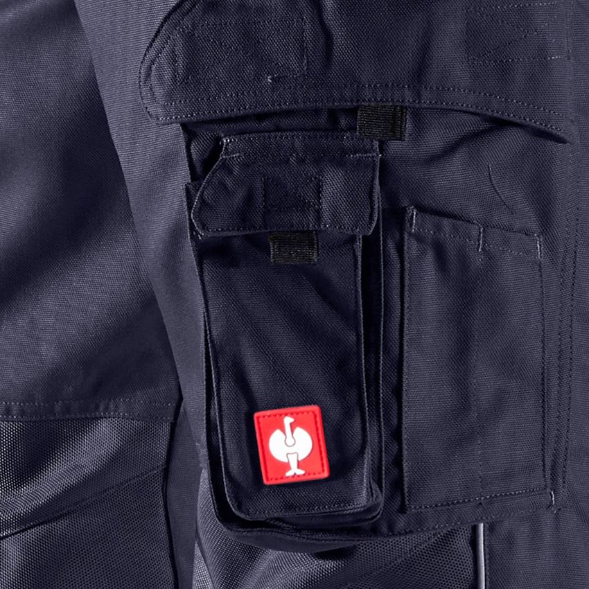 Pantalons de travail: Pantalon à taille élastique e.s.prestige + bleu foncé 2