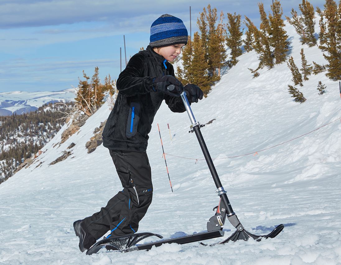 Hosen: Winter Bundhose e.s.motion 2020, Kinder + graphit/enzianblau 1