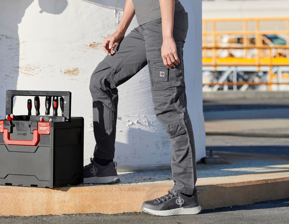 Gartenarbeit: Bundhose e.s.motion ten, Damen + granit 1