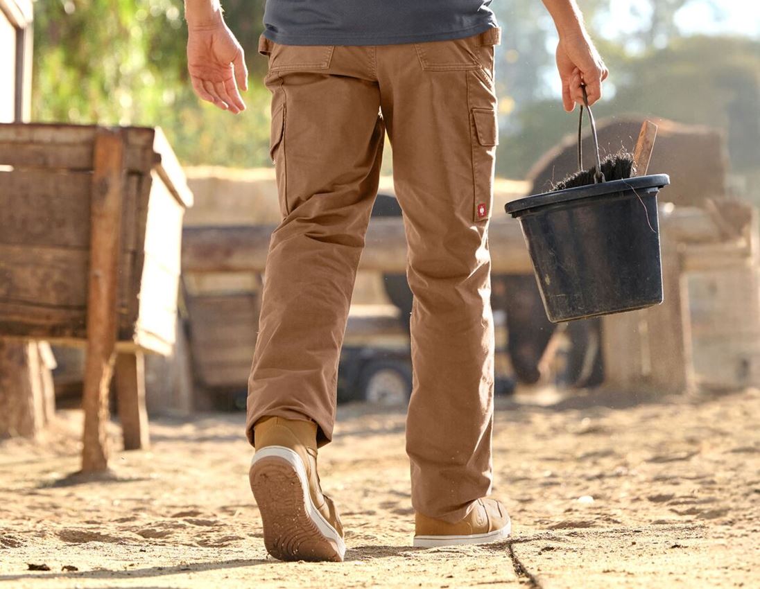 Hosen: Bundhose e.s.e:pic twill + mandelbraun 3