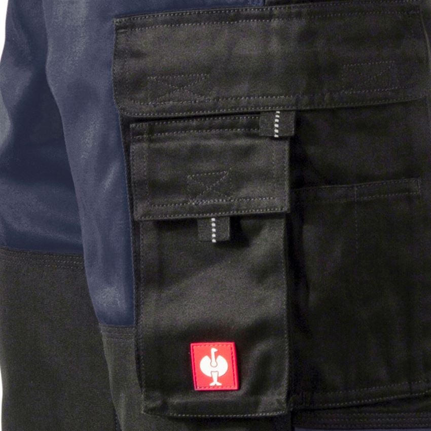 Hosen: Latzhose e.s.image + dunkelblau/schwarz 2