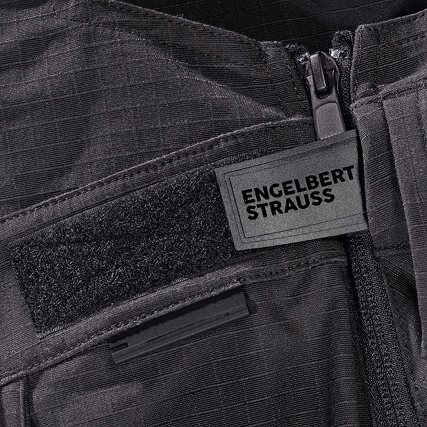 Hosen: Latzhose e.s.concrete solid + schwarz 2