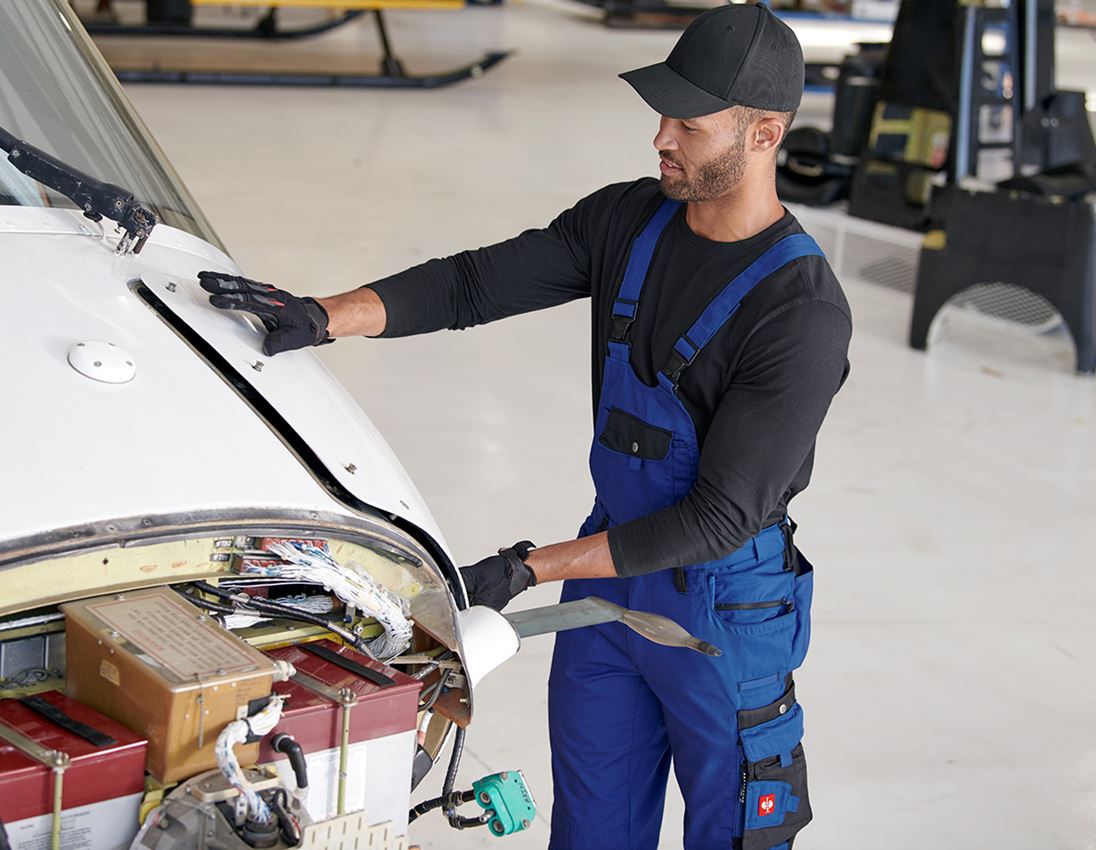 Bekleidungs-Sets: SET: 2x Latzhose e.s.motion + kornblau/schwarz 1