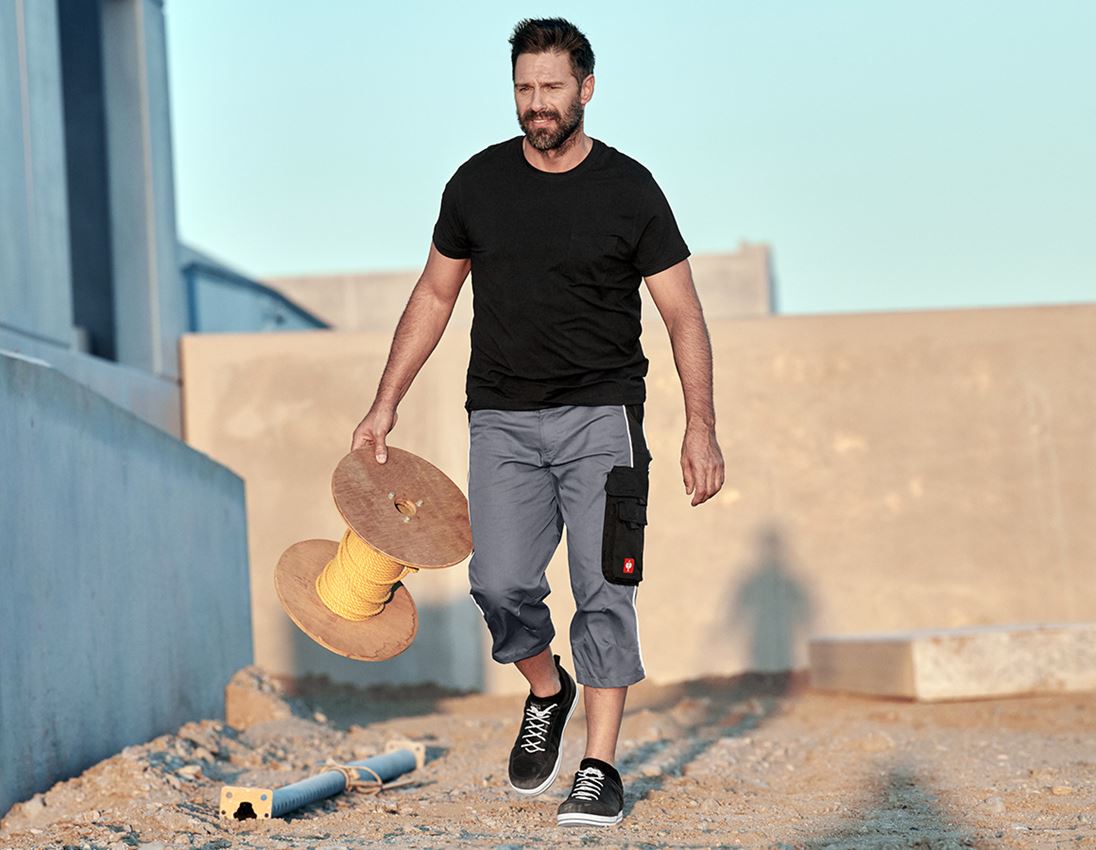 Hosen: Piratenhose e.s.active + grau/schwarz 1