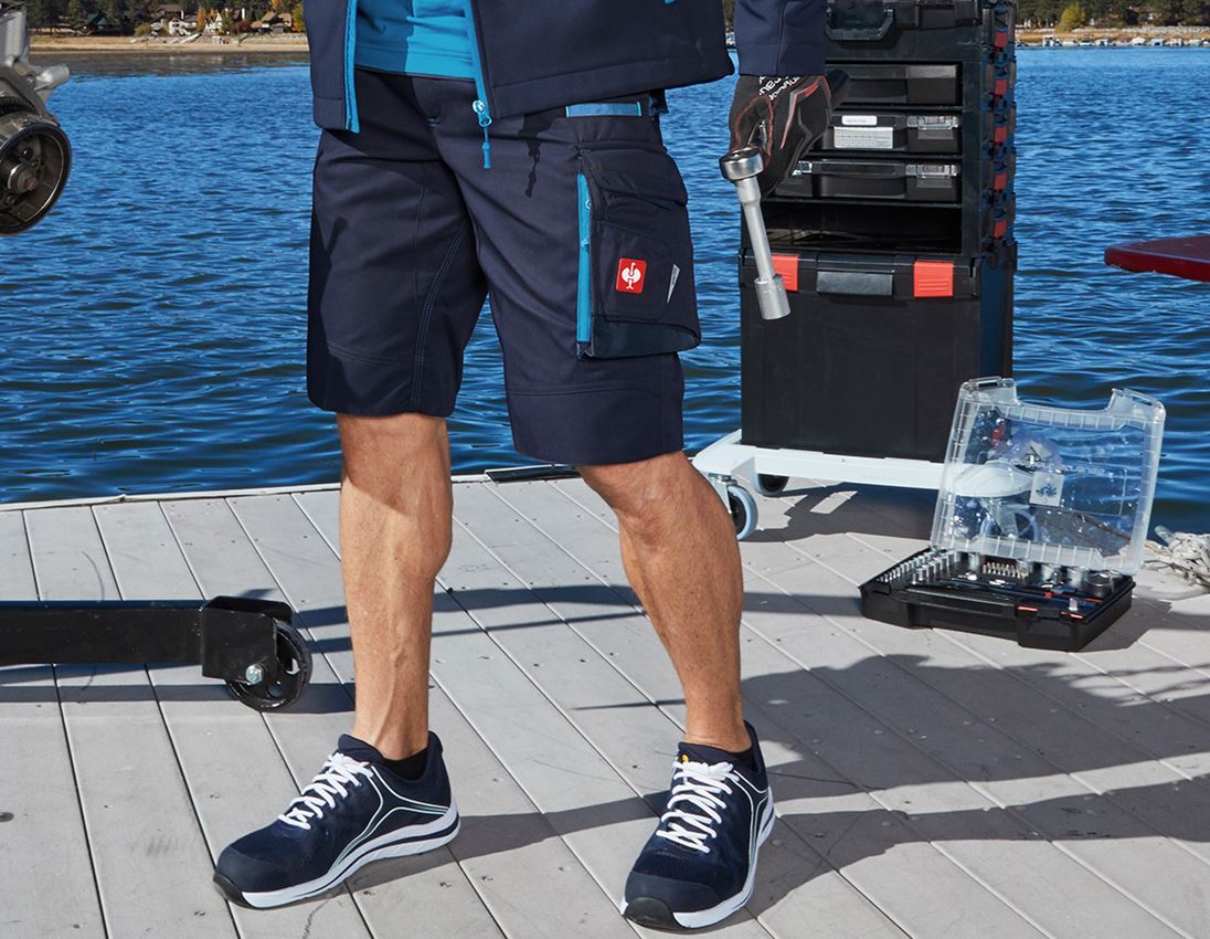 Hosen: Short e.s.motion 2020 + dunkelblau/atoll