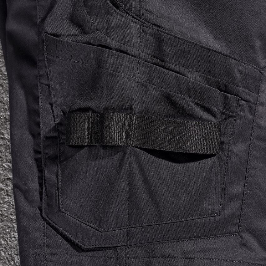 Hosen: Short e.s.concrete light, Damen + schwarz 2