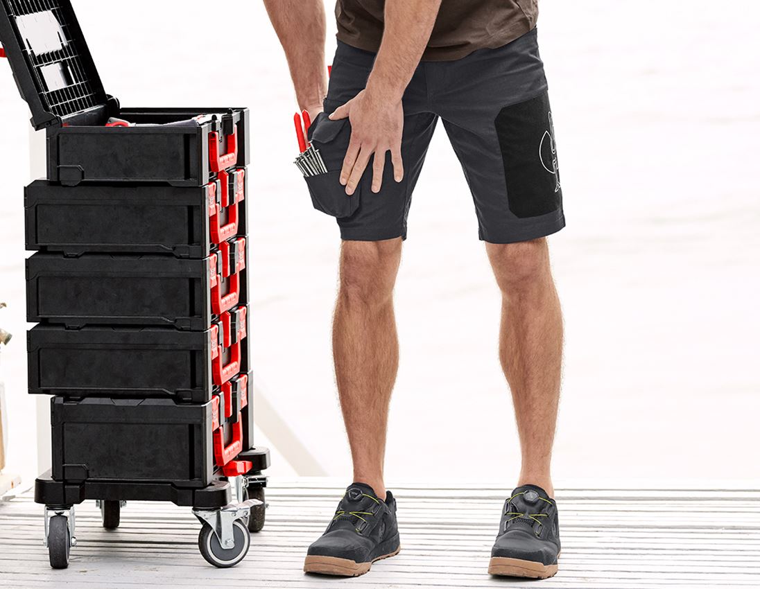 Pantalons de travail: Short e.s.tool concept + noir 3