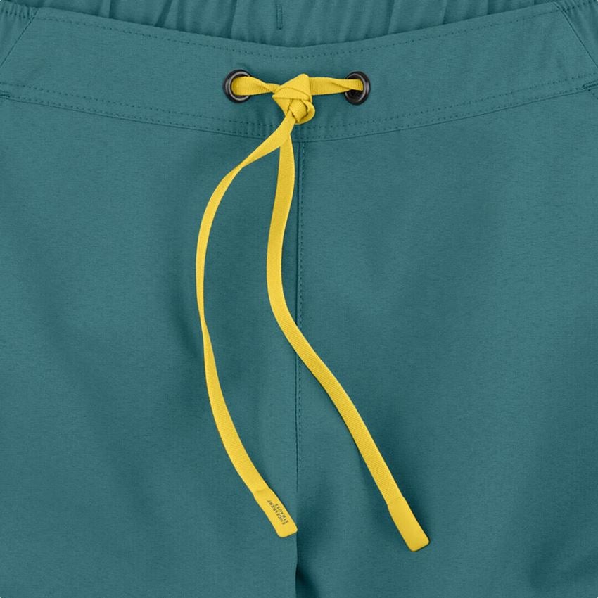 Vêtements: Short de bain trekking e.s.trail + vert émeraude/jaune chrome 2