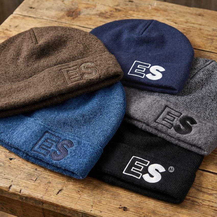 Accessoires: e.s. Mütze therma-plus + dunkelblau 2
