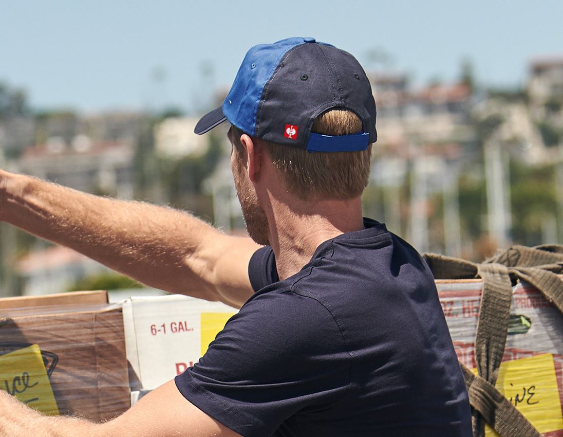 Accessoires: e.s. Cap color + kobalt/pazifik 1