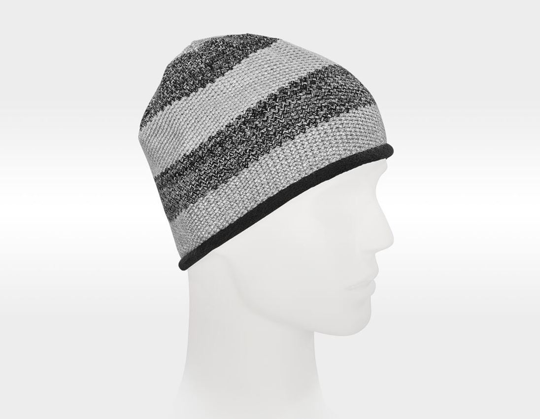 Accessoires: Strickmütze e.s.motion 2020 + schwarz/platin 3