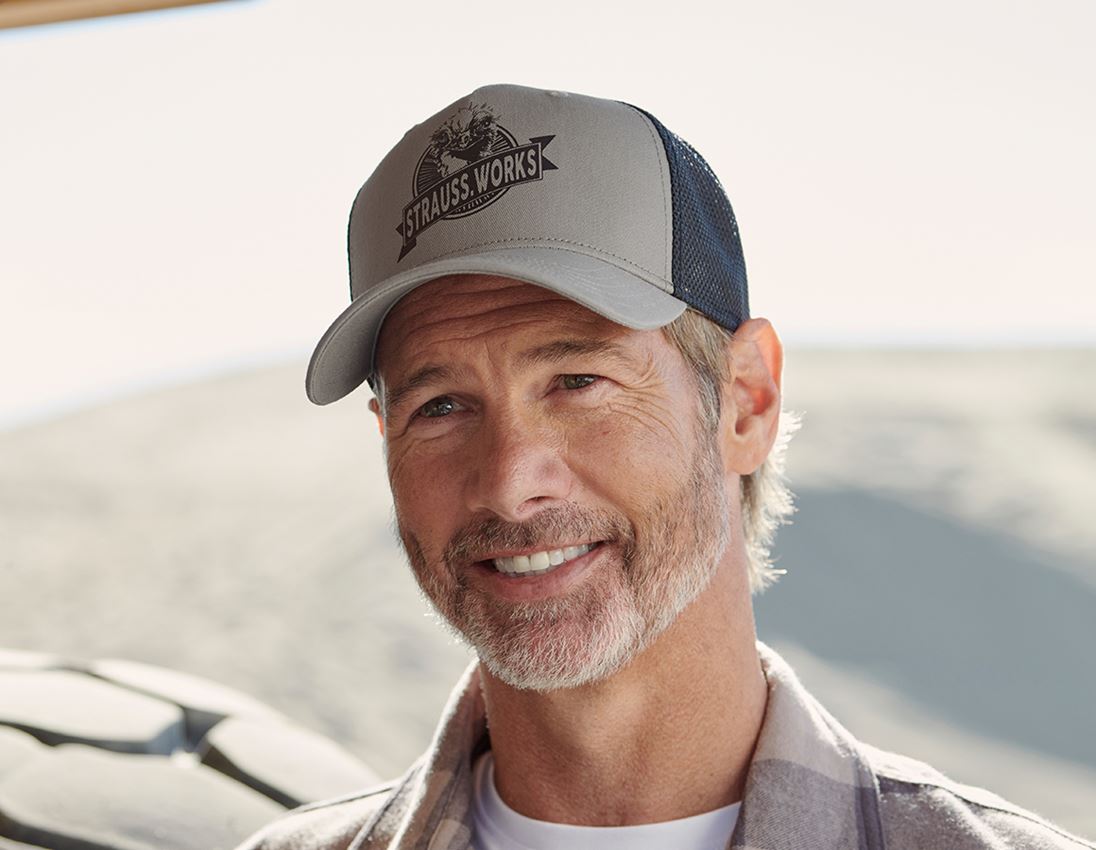 Accessoires: Casquette e.s.iconic works + gris dauphin 1