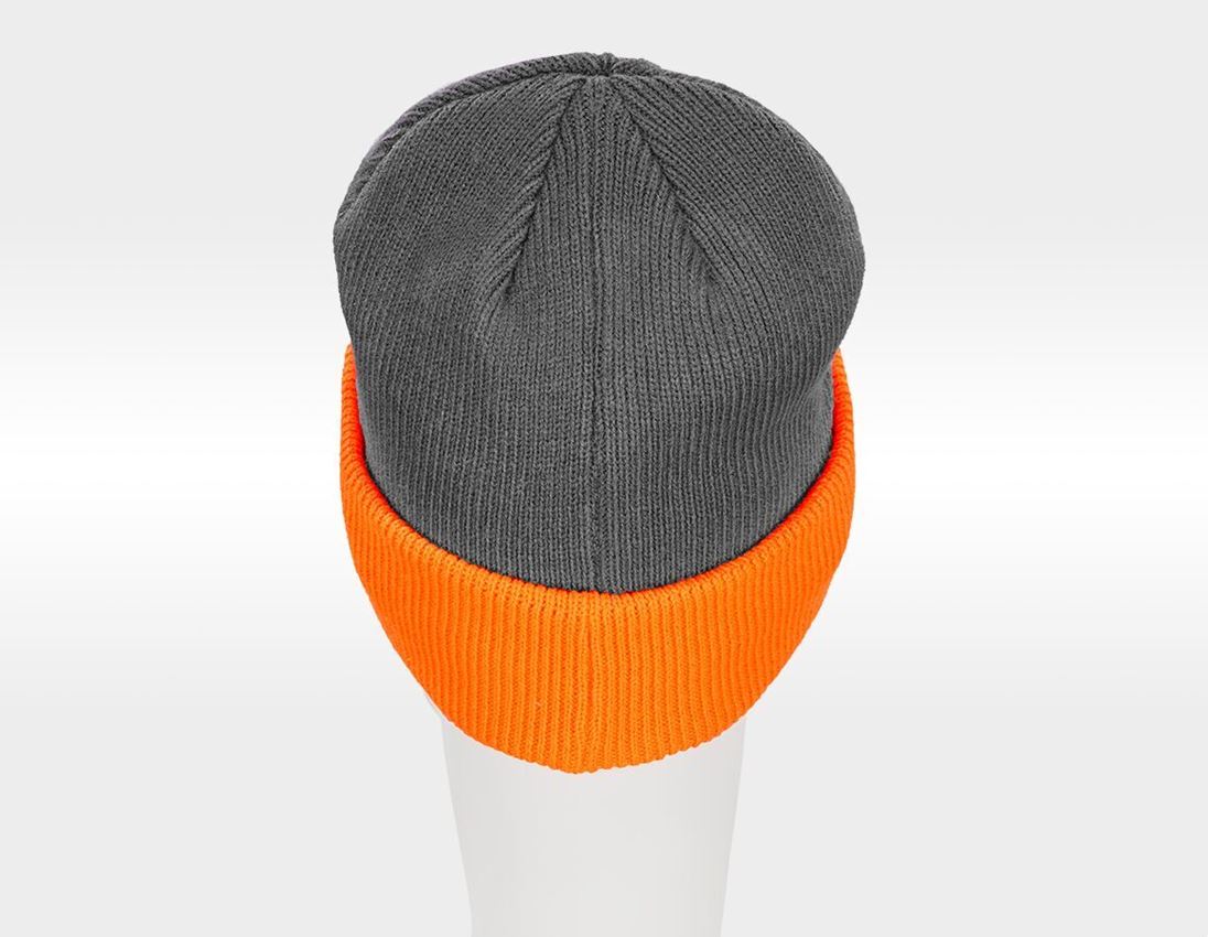 Thèmes: Bonnet tricoté e.s.motion 24/7 + anthracite/orange fluo 6