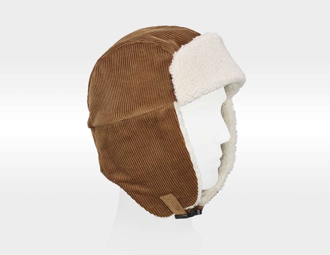 Accessoires: Bonnet d‘hiver e.s.e:pic + brun amande 2