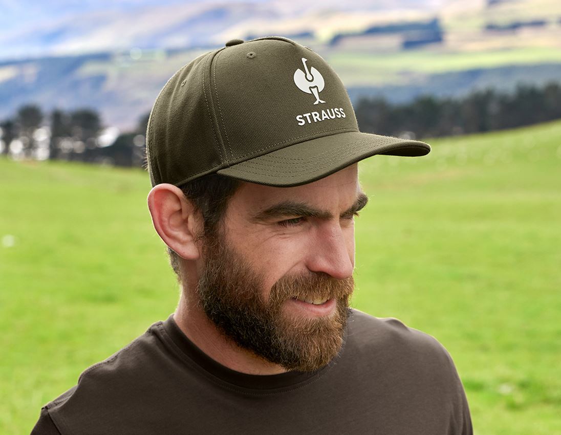 Accessoires: Casquette e.s.concrete + vert boue