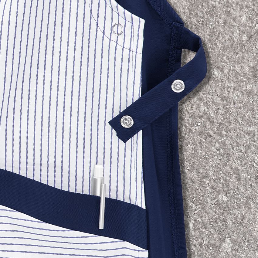 Tabliers: Cape Lydia + bleu foncé/blanc 2