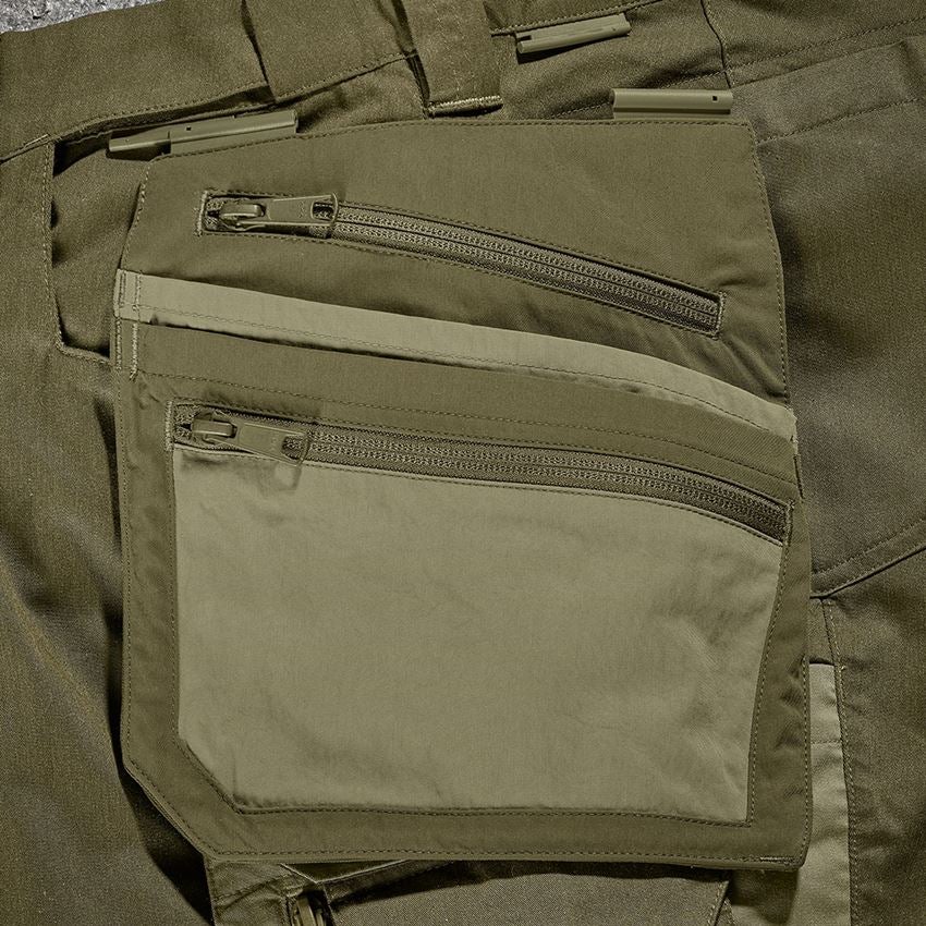 Werkzeugtaschen: Werkzeugtaschen e.s.concrete light + schlammgrün/stipagrün 2