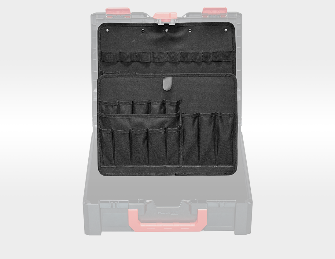 Système STRAUSSbox: Panneau à outils lot de 2 STRAUSSbox midi+