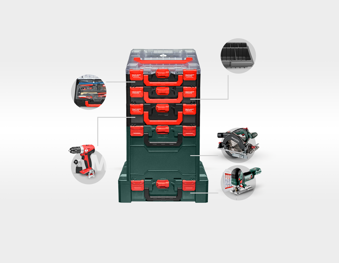 Outils électriques: KIT COMBINÉ 18+18V perceuse- viss.multi.sans fil M